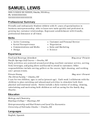 Table service (fine dining) ● preparing drinks, including basic cocktails ● preparing garnishes ● general waiting cover letter examples. 20 Best Food And Beverage Attendant Resumes Resumehelp