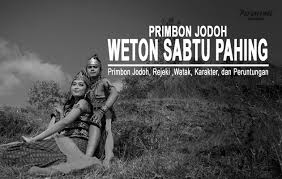 Weton minggu pahing ini memiliki jumlah neptu 14, dimana minggu neptunya adalah 5 dan pahing adalah 9. Primbon Weton Sabtu Pahing Prediksi Watak Jodoh Pekerjaan Dan Keberuntungan