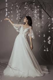 See your favorite wedding dresses online and wedding dress lines discounted & on sale. Model 017 Wedding Dress 3d Flowers Bridal Gowns Short Sleeve Etsy