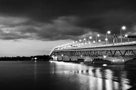 Minimalist Black And White Wall Art Prints Of Auckland Sunset Etsy Sunset Landscape Photography Art Photography New Zealand Landscape