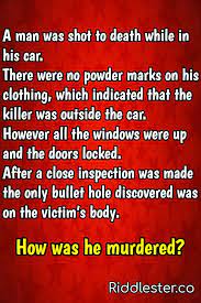 A rich man was killed at his villa. Pin On Mystery Riddles And Brain Teasers