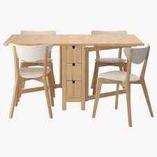 3d round wooden round folding table created and rendered in blender features: Furniture Stunning Butterfly Folding Table And Chairs Ikea Also Round Folding Table And Chair Small Kitchen Tables Folding Kitchen Table Foldable Dining Table