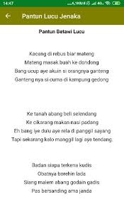 Ada pantun yang berisikan tentang hal jenaka, ada pantun romantis, ada pantun nasehat, pantun keseharian, dan lain sebagainya. Kumpulan Pantun Lucu Dan Jenaka For Android Apk Download