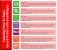 Combining Bookwidgets With Learning Strategies Spaced Practice Learning Strategies Effective Learning Learning Techniques