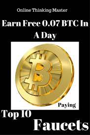 Free Btc Top 10 Paying Bitcoin Faucet In The World Online Thinking Master Bitcoin Faucet Faucet Bitcoin