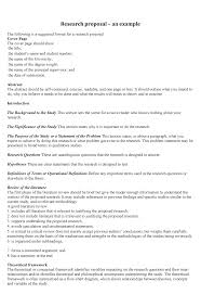 5.2 summary of the research. Research Proposal Outline Example