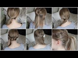Coupe cheveux mi long femme 50 ans. Tutoriel Coiffure N 29 6 Coiffures Pour Cheveux Courts Mi Longs Youtube