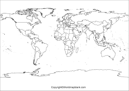 World Map Outline World Map Blank And Printable