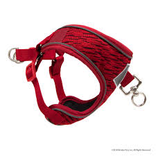 Pup Crew Pro Red Flex Knit And Mesh Step In Harness
