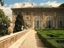 Vista Del Jardín De La Villa Médici En Roma Villa Madama Rafael Construida Para Giulio De Medici Futuro Para Clemente Vii Roma Italia Arquitectura Renacentista Jardin Italiano