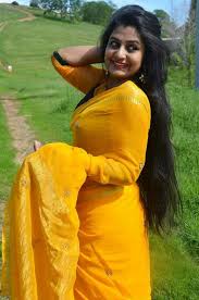Pin On Long Hair With Saree