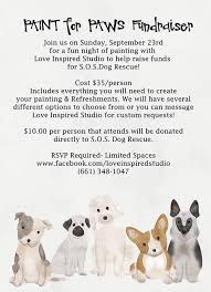 Lovable paws has the greatest dogs available for adoption. Paint For Paws Fundraiser Sos Dog Rescue Animal Rescue Ideas Dog Rescue Shelters Animal Rescue Fundraising