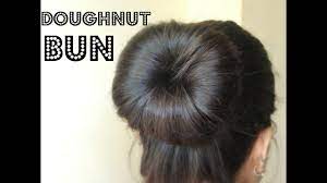 How To Make A Bun Using A Hair Doughnut Youtube Hair Donut Bun Hairstyles For Long Hair Donut Bun Hairstyles