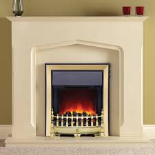 With the push of a button an electric fireplace brings heat the led technology requires minimal energy so don't worry about your electric bill too much. Be Modern Bramwell Marfil Marble Electric Led Fireplace 579 00