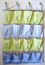 Diy bedside pocket organizer free sewing pattern. Free Pattern Hanging Shoe Organizer Adventures Of A Diy Mom
