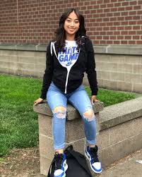 Aesthetic 10 birthday girl's t shirt. 15th Birthday High School Birthday Outfits For Teenage Girl Girl Outfits With Jordans Bralette Outfits Cute Jordans Outfits Jordans Clothes