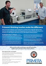 Primera's finishing touches make the difference