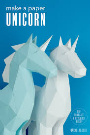 papercraft unicorn template diy unicorn papercraft low poly etsy uk papercraft printable unicorn template papercraft templates