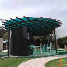 جلسات خارجية في الرياض للحدائق والعاب الاطفال واسطح المنازل وبإفضل الديكورات outdoor structures pergola outdoor