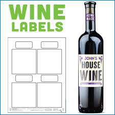 | print then cut wine label stickers. Blank Wine Labels High Gloss Water Resistant White For Inkjet Printers 40 Labels 10 Sheets Walmart Com Walmart Com
