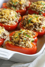 Turkey Stuffed Peppers Recipe Stuffed Peppers Recipes Stuffed Peppers Turkey