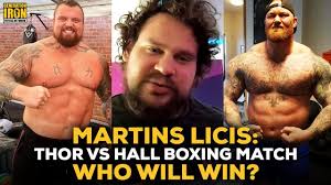 Hafthor bjornsson and eddie hall will fight each other in las vegas next year. Martins Licis Answers Who Will Win In The Hafthor Bjornsson Vs Eddie Hall Boxing Match Youtube