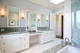 Maybe you would like to learn more about one of these? His And Hers Vanities Painted Cabinets Granite Counters Granite Backsplash Traditional Bathroom San Francisco By Mn Builders Houzz Ie