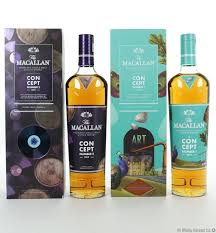Macallan Concept No 1 Concept No 2 2 Bottles Auction Whisky Hammer