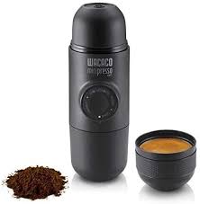 2 cups coffee cappuccino maker mini drip espresso machine double use black. Wacaco Minipresso Gr Manually Operated Mini Portable Espresso Maker Extra Small Ground Coffee Machine For Travel Camping Office Black Buy Online At Best Price In Uae Amazon Ae
