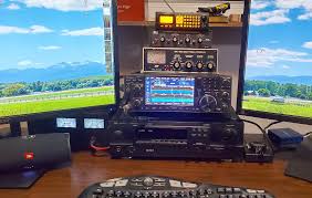 Rather than just a bland black box on a desk, what do you wish your ham radio could be like? Setting Up My Ham Radio Shack Well Actually My Radio Room This Is My Work From Home Computer Work Desk I Ve Moved My Main Stack Of Radio Gear To The Center Of My Desk