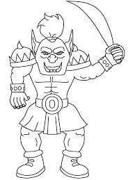 Orc coloring book page related posts: Fantasy Orc Coloring Pages Coloring Page Book For Kids