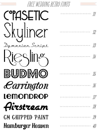 Free 40 Fonts For Diy Printable Wedding Invitations Diy Printable Wedding Invitations Free Wedding Fonts Wedding Fonts