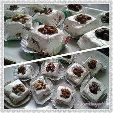 Jawzia Djouzia Nougat Aux Noix De Constantine Recette Nougat Recette Alimentation Recette