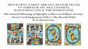 Cara baca arti tarot / cara baca arti tarot : Arti Judgement Xx The World Xxi Tegak Vs Terbalik Secara General Youtube