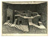 Infinite Stairs And Dissected Buildings Marcin Bialas Visions Stair Art Staircase Drawing Architecture Drawing