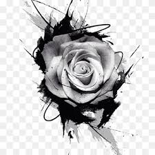 Things to draw when bored. Rose Tattoo Png Images Pngwing