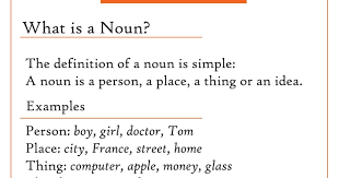 The simplest definition of a noun is a thing and nouns are the basic building blocks of sentences. What Is A Noun