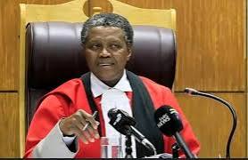 Judge Ratha Mokgoatlheng has apologised for his utterances that had racial  undertones during the former Bafana Bafana captain Senzo Meyiwa's murder  case in the High Court in Pretoria. https://shorturl.at/8BC3y