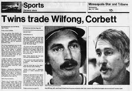 Dan WHENESOTA على X: "Also #OTD in #Minnesota Sports History (1982) Calvin  Griffith trades Rob Wilfong and Doug Corbett as part of his liquidation to  sell the team. The move did not