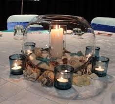 Pin On Sea Shell Beach Centerpieces