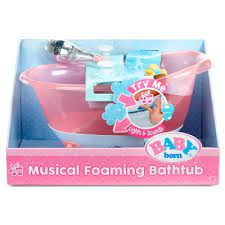 Baby born dolls will always be a favourite playmate for little ones and with baby born dolls, you can take the fun to a whole new level and join the story today! Baby Born Musical Foaming Bathtub Baby Born New Baby Products Baby Dolls
