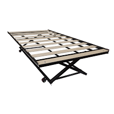 Compare prices on popular products in home furniture. Metal Pop Up Trundle Unit With Wood Slat System
