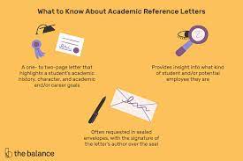 I'll request this letter weekly because of my thesis. Academic Reference Letter And Request Examples