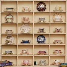 Modernize an old curio cabinet with paint. 46 Building A Teacup Display Cabinet Ideas Display Cabinet Tea Cup Display Displaying Collections