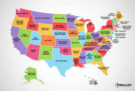 Take A Bow America What Every U S State Is Best At U S States Map States