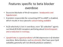 Hypoglycemia Beta Blocker Overdose