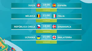 El original wembley albergó además la. Asi Quedan Los Cruces De Cuartos De Final De La Eurocopa Diariocritico Com