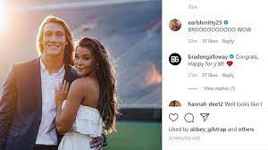 'cause she predicted her man would win the national. Clemson Football S Trevor Lawrence Engaged To Marissa Mowry The State