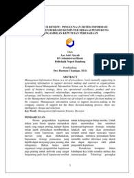 Entdecke rezepte, einrichtungsideen, stilinterpretationen und andere ideen zum ausprobieren. Jurnal Sistem Informasi Manajemen