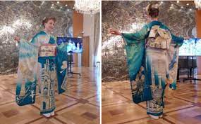 Kimonos have been worn for more than a thousand years. 196 Countries Are Getting Represented In Kimono Project For Tokyo Olympics 9gag